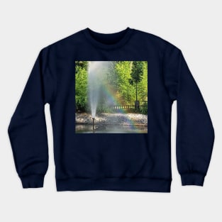 Fountain Rainbow Crewneck Sweatshirt